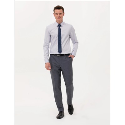 Lacivert Slim Fit Kumaş Pantolon