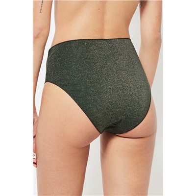 2 bragas altas - Verde y negro