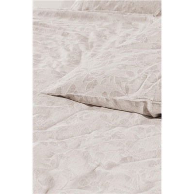 Cluny King Size Jakarlı Nevresim Takımı - Gri