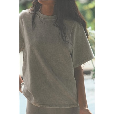 FADED-EFFECT T-SHIRT