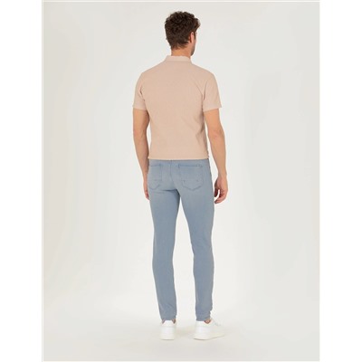 Açık Mavi Slim Fit Jean Pantolon