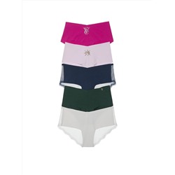5-Pack No-Show Cheeky Panties