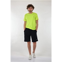 U.S. Polo Assn. Polo Bisiklet Yaka Sarı Erkek T-shirt Bk-313002 BK-313002
