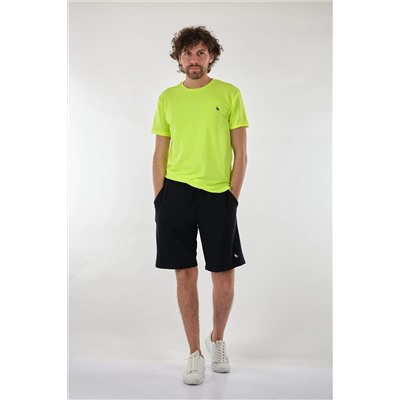 U.S. Polo Assn. Polo Bisiklet Yaka Sarı Erkek T-shirt Bk-313002 BK-313002