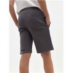 Комфортные трикотажные шорты BROMUS из фактурного хлопка