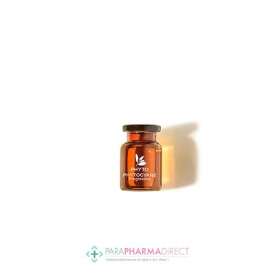 Phyto Phytocyane Traitement Antichute Femme - Chute Progressive - 12 fioles de 5 ml