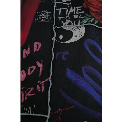 Camiseta manga corta tul