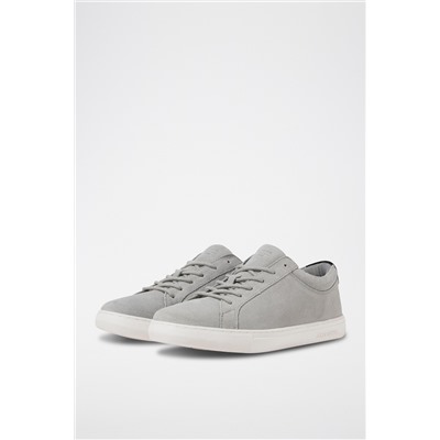 Zapatillas de nobuk Gris claro