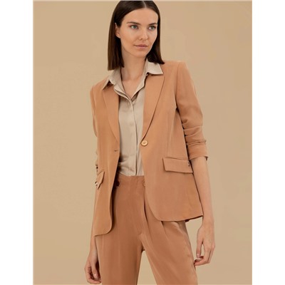 Kahverengi Regular Fit Ceket