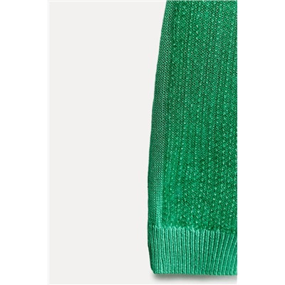 SLEEVELESS SEQUINNED KNIT TOP