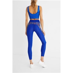 Legging deporte bloques estampados