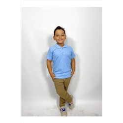 BLUEMOOR Kısa Kollu Polo Yaka Okul T-shirt 00918