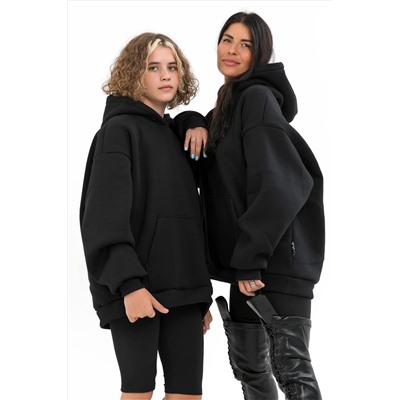 Толстовка Hoodievs woman-black НАТАЛИ #875397