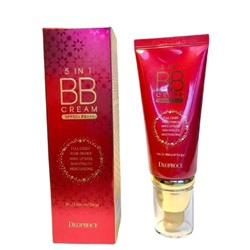 DEOPROCE 5 IN 1 BB CREAM NO.21 NATURAL BEIGE Мультифункциональный BB крем 50г