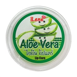 ILENE Lip balm Бальзам для губ увлажняющий Алоэ Вера 10г