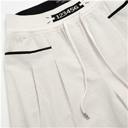 Брюки льняные, Красота в движении (beige)