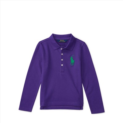 BIG PONY STRETCH MESH POLO