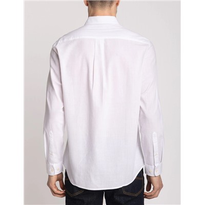 LONG SLEEVE ENGINEERED STRIPE POPLIN SHIRT