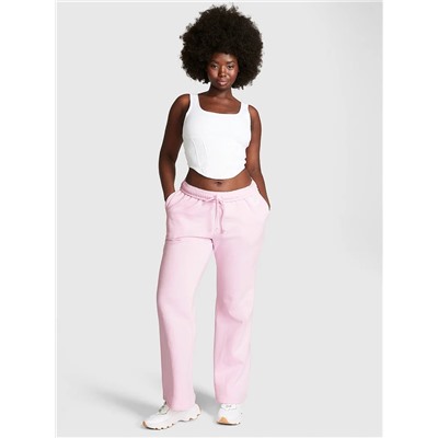 PINK IVY FLEECE FLARE SWEATPANTS