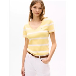 V-Neck Stripe Favorite T-Shirt