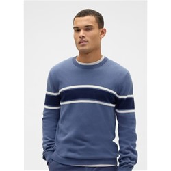 Stripe Crewneck Sweater