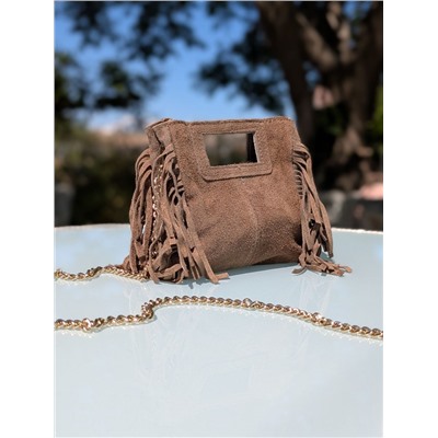 Комбо S25040TAUPE + Итальянская мини сумочка AB.Z · Pelle · Miniflec TAUPE АКЦИЯ