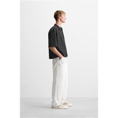 CAMISA BOXY FIT BOLSILLO