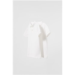 2-PACK OF PIQUÉ POLO SHIRTS