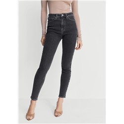 Jeans skinny tiro alto  -  Mujer | MANGO OUTLET España
