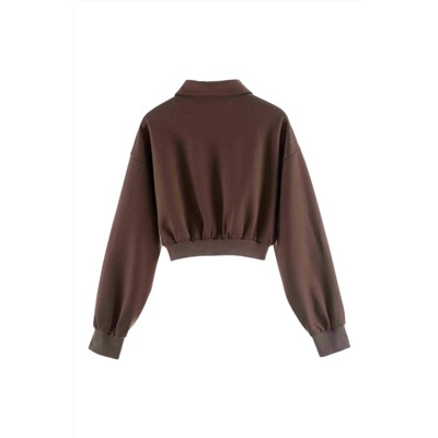 Sudadera Caqui