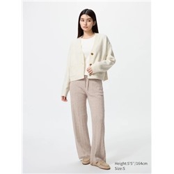 Моющиеся трикотажные брюки с косами