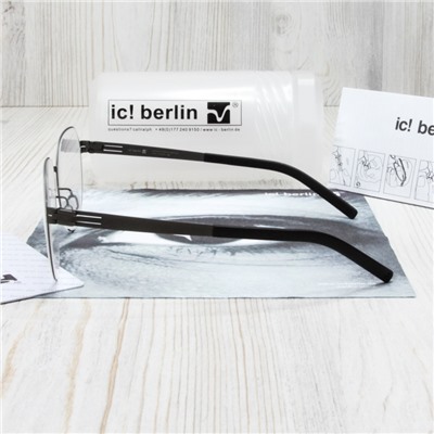 IB00038 - Оправа ic!Berlin M714 gun metal + футляр