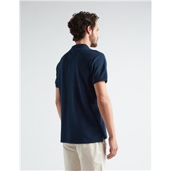 Piquet Polo, Men, Dark Blue
