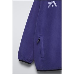 SPORTY FLEECE SWEATSHIRT