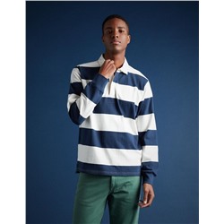 Striped Polo, Men, Multicolour