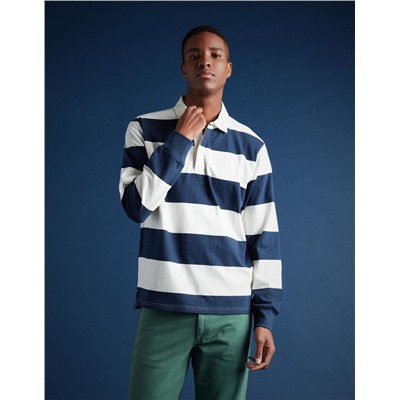 Striped Polo, Men, Multicolour