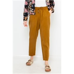 Pantalón recto Mostaza oscuro
