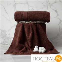 (1105) Набор из 2 полотенец Eleganta (Marakesh) 30х50 см махра 390 г/м2, 1105 темный шоколад