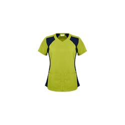 Butter-Soft Scrubs by UA™ V-Neck Top with Knit Side Inserts