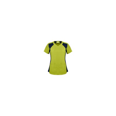 Butter-Soft Scrubs by UA™ V-Neck Top with Knit Side Inserts