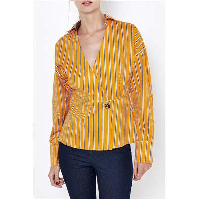 Top cruzado Naranja