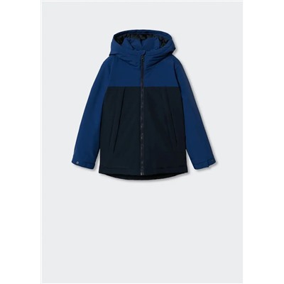 Anorak acolchado capucha -  Niño | MANGO OUTLET España