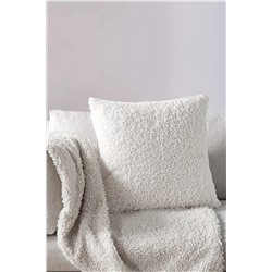 SasoHome Peluş Teddy Puffy Dekoratif Dekoratif Hediyelik Kırlent - Yastık Kılıfı S-bb-1018