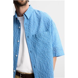 CAMISA CUADROS TEXTURA