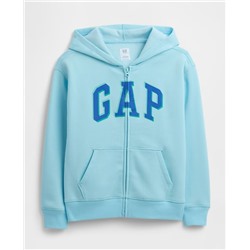 Kids Relaxed Gap Logo Zip Hoodie