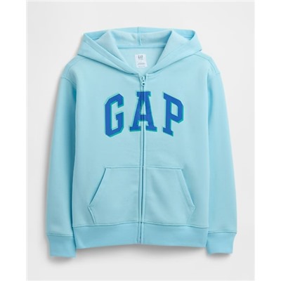 Kids Relaxed Gap Logo Zip Hoodie