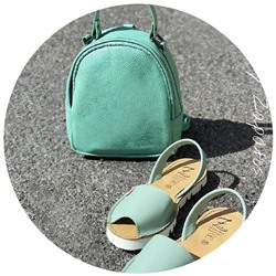 AB.Zapatos · 3202 menta+AB.Z · Pelle · mochila NAPA (630) MENTA