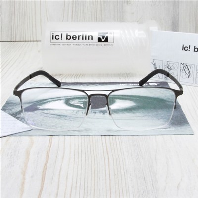 IB00027 - Оправа ic!Berlin M553 gun metal + футляр