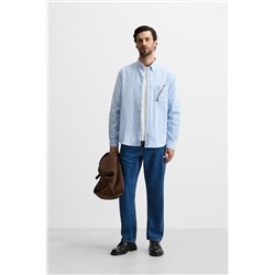 CAMISA RAYAS BOLSILLO