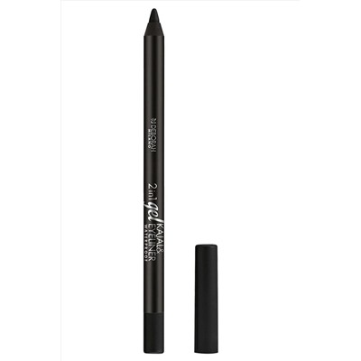 Deborah 2in1 Gel Kajal & Eyeliner Pencil Göz Kalemi 01 Siyah wtsgk0x44